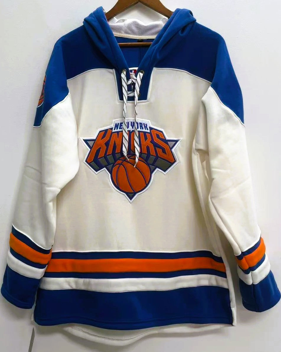 NEW YORK KNICKS HOODIE (Hockey Version)