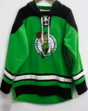 BOSTON CELTICS HOODIE (Hockey Version)