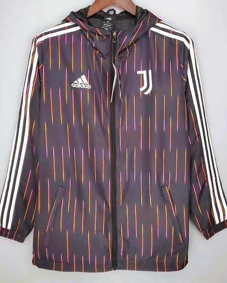 JUVENTUS WINDBREAKER with hoodie (2021-22) - Jersey Legends