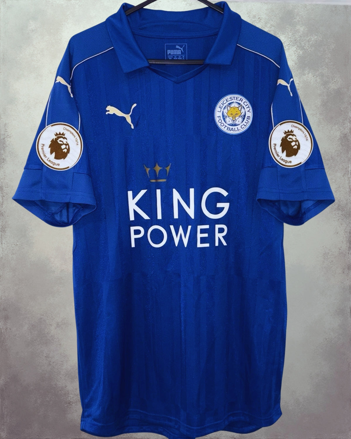 VARDY JAMIE 2016-17 (Lei) - Jersey Legends