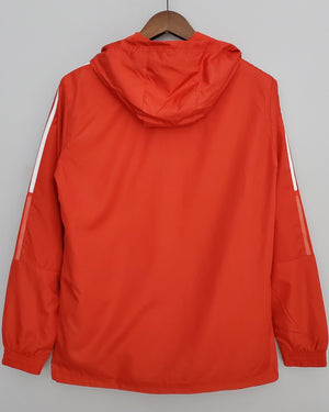 BAYERN MUNCHEN WINDBREAKER with hoodie (2019-20) - Jersey Legends