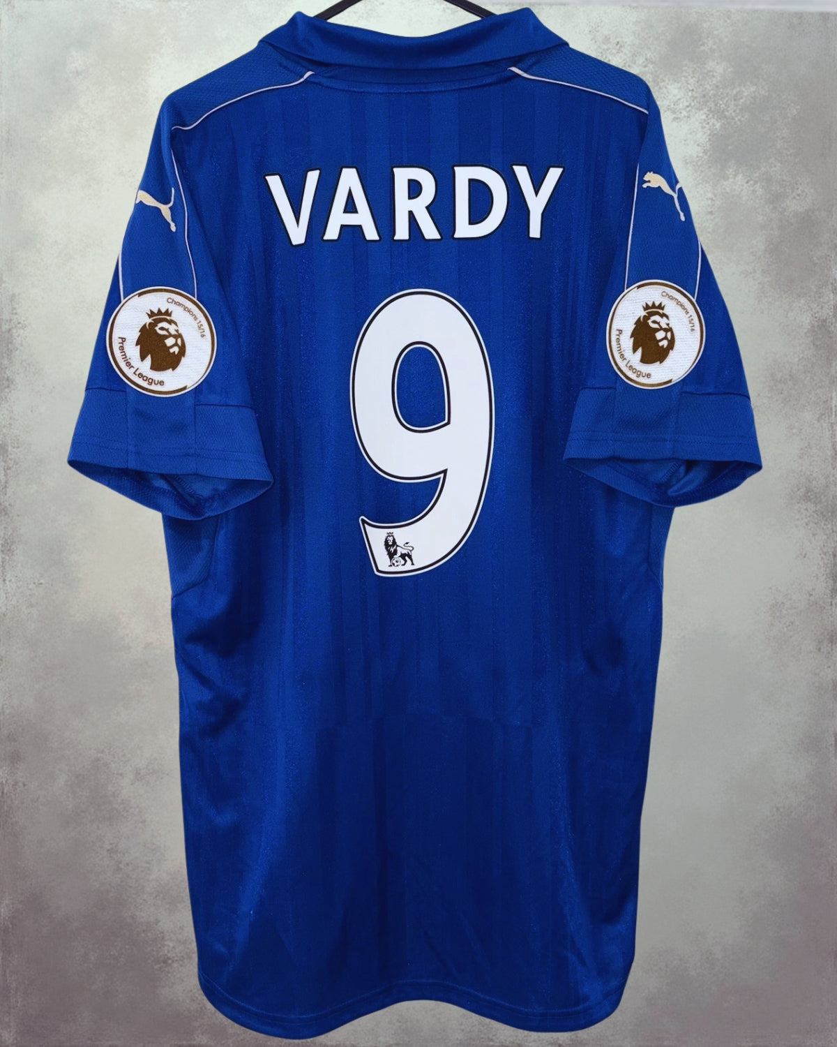 VARDY JAMIE 2016-17 (Lei) - Jersey Legends