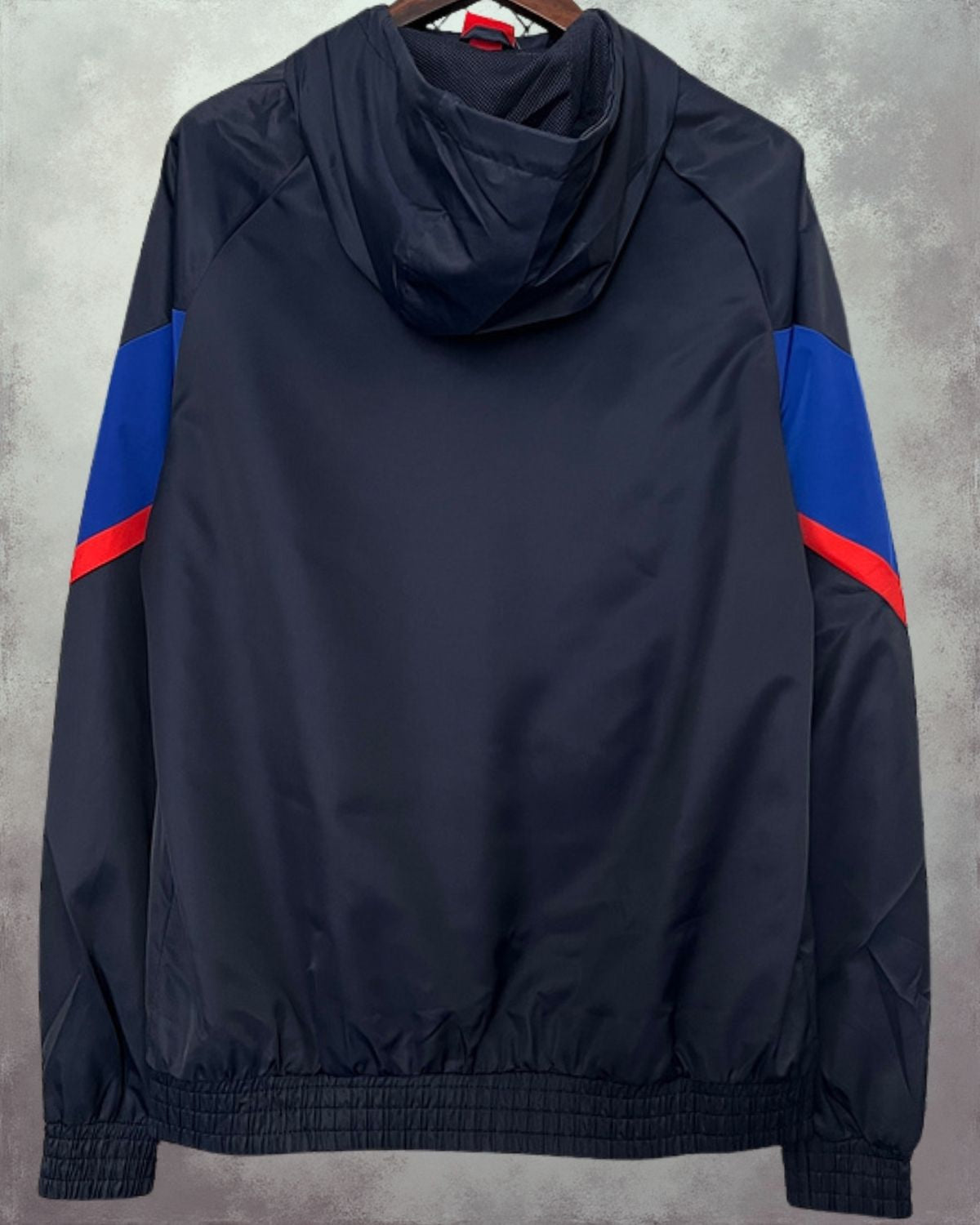 BARCELONA WINDBREAKER with hoodie (2024-25) - Jersey Legends
