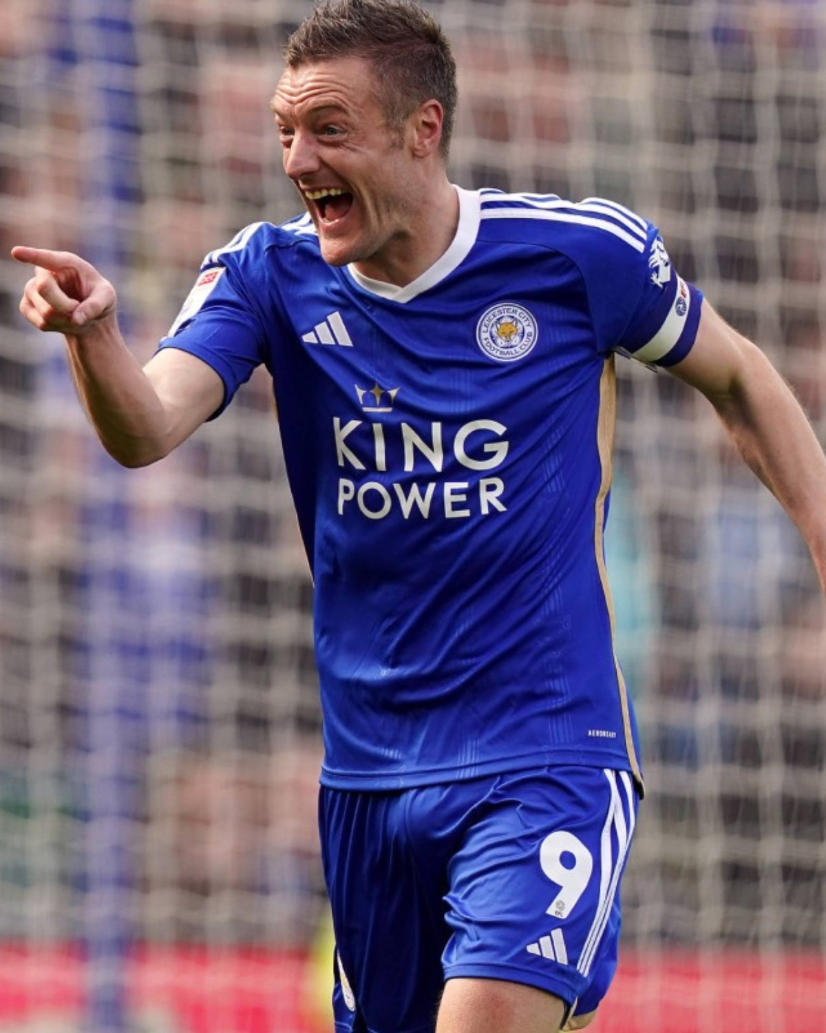 VARDY JAMIE 2023-24 (Lei) - Jersey Legends